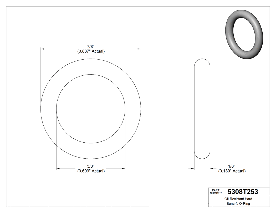 Technical drawing - 5308T253